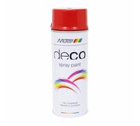 Bomboletta di vernice Motip Deco Glycero lucida rosso fuoco aerosol 400ml (01628