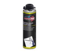 Ambro-Sol - P302 Pulitore Schiuma Poliuretanica, Rimuove Residui di Schiuma Poliuretanica da Attrezzaturee da Indumenti, Bomboletta Spray in Banda Stagnata 100% Riciclabile all'Infinito da 500 ml