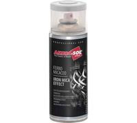 6x Bomboletta Spray Vernice Per Ferro Grigio Chiaro Ringhiere Cancello Garage_