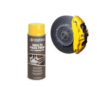 Bomboletta Spray per Pinze Freni Giallo Lucido Alta Temperatura Tuning Auto Moto