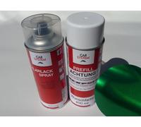 Bomboletta Spray Set 400ml Vernice Auto Base Caramella Verde 2 Metallico +