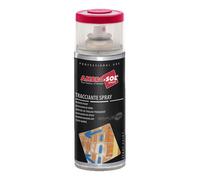 Bomboletta Spray Tracciante Marker Rosso Per Tracciatura Muri Asfalto Pavimenti_