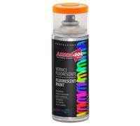 BOMBOLETTA SPRAY VERNICE FLUORESCENTE LUMINESCENTE ARANCIO SEGNALAZIONE SMALTO