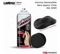BOMBOLETTA SPRAY VERNICE REMOVIBILE WRAPPER NERO OPACO 400 ML