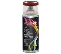 BOMBOLETTA VERNICE SPRAY BRILLANTE MARRONE ROSSO INTERNI ESTERNI UNIVERSALE