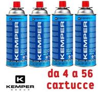 Bombolette GAS butano Kemper per fornello da campeggio Cartucce saldatore 227gr