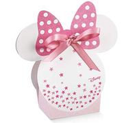 Bomboniera Astuccio Scatolina Portaconfetti Sagoma - Minnie Mouse Disney - Stelle - 68068