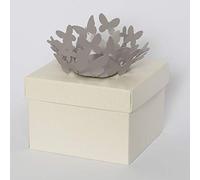 Bomboniera Cestino Farfalle Tondo portapane portafrutta Lavanda Arti & Mestieri