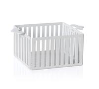 bomboniera cestino old Bianco in Ferro 10x10x6h cm