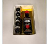 Bomboniera con mini liquore - A scelta aggiunta di confetti - Set da 5 pz- Idea regalo per Matrimonio, Compleanno, Anniversario, Laurea, Pensione - Con possibilità di tag personalizzato