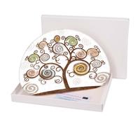 Bomboniera con Scatola Quadro in legno MEMORY ALBERO DELLA VITA 29x42 cm