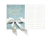 Bomboniera in Velluto for Matrimonio, Sposa e Sposo, Biglietti di Auguri for la Festa, Libri Giuramento Blu, di' Il Tuo Amore, Dichiarazione(Color 02)