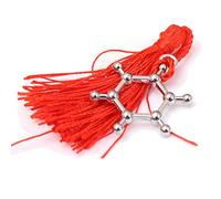 Bomboniera Laurea Atomo Ciondolo con Nappina Laurea Biologia Chimica (10 PEZZI) 026