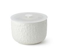 Bomboniera Matrimonio Contenitore Roselline Porcellana Bianco HERVIT