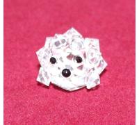 Bomboniera nascita comunione Cristallo Swarovski Riccio Animaletto da collezione