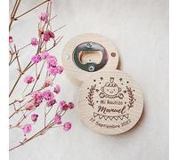 Bomboniera personalizzata per il battesimo di compleanno del bambino, apribottiglie a forma di bambino carino, regalo di celebrazione del battesimo personalizzato per gli ospiti Apribottiglie con ca