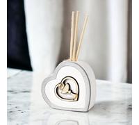 Bomboniera Profumatore Comunione Calice Cuore in Resina Bordino Argento7.5x7.5 Essenza Profumata e Scatola da Regalo Inclusa