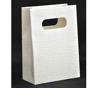 BOMBONIERA SET 10 PEZZI SCATOLA SHOPPER BOX WEDDING ARDESIA 20x8xh27 ASTUCCIO