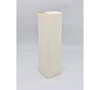 Bomboniere 10X Seta Avorio Scatola Pieghevole 8x8x30 cm