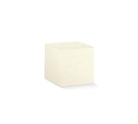 Bomboniere 20X Seta Avorio Scatola portaconfetti Pieghevole 6x6x6 cm