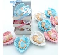 bomboniere battesimo, comunione, cresima, compleanno, 50 Pezzi Blue maschio. compleanno bimba bambina bambino, blanc, rosa decorativo pietra angelo festa del neonato