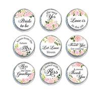 Bomboniere da sposa 324 Mini Candy Adesivi Floreali 0,75 Pollici Piccole Etichette Decorazione