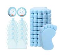 Bomboniere di sapone per rivelare il genere, impronte dei bambini, sapone profumato, souvenir, regalo per feste, bomboniere, fatto a mano per gli ospiti, doccia, rivelazione di genere, compleanni
