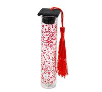 Bomboniere Laurea portaconfetti 36 pezzi cappello tocco nappa vetro e sughero