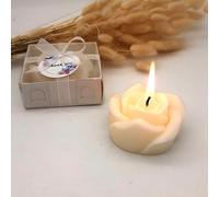 bomboniere matrimonio, originali rosa pezzi candele profumate bomboniere battesimo, anni ragazzo, comunione, cresima, anniversario di, compleanno bigliettini (bianco, set da 20)