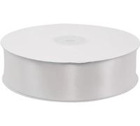 Bomboniere Nastro Doppio Raso Bianco 40 mm x 50 Metri