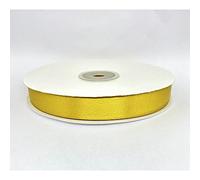 Bomboniere Nastro Doppio Raso Oro 15 mm x 50 Metri