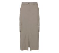BomBoogie - Cotton Blend Midi Cargo Skirt - - Skirts - Donna - Grigio - 2XS