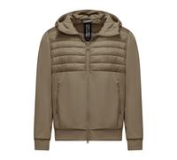 BomBoogie - Giacca bimateriale in nylon e maglia - - Jackets - Uomo - Beige - 2XL