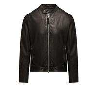BomBoogie - Giacca in Pelle Roy-DARK Brown-S - - Jackets - Uomo - Marrone - L