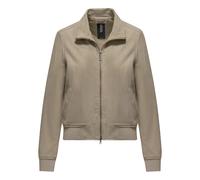 BomBoogie - Giacca in pelle scamosciata - - Jackets - Donna - Grigio - L