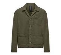 BomBoogie - Giacca in Tencel Sfoderata con Colletto - - Jackets - Uomo - Verde - 2XL