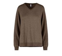 BomBoogie - Maglione Girocollo in Lana Merino - - Knitwear - Donna - Marrone - S