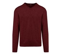 BomBoogie - Maglione scollo a V in lana merino - - Knitwear - Uomo - Rosso - M