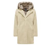 BomBoogie - Odessa Overcoat - Cappotto lungo-WHITE Swan-1 - - Coats - Donna - Beige - L