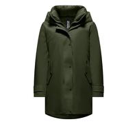 BomBoogie - Parka Corta Imbottita con Cappuccio Primaloft - - Coats - Donna - Verde - M