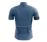 Bombtrack Grids And Guides Short Sleeve Jersey Blu M Uomo Midnight Blue