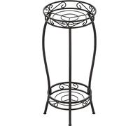 Bomclap Supporto per piante da interno, supporto alto per piante da interno, supporto per vasi da fiori, tavolo per piante da soggiorno e giardino, 69x32cm, bronzo