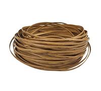 BomDog Striscia in Rattan Pe da 8,5 Mm 55 M per Riparazione Di Mobili in Rattan da Esterno, Vimini in Plastica per Restauro Di Mobili da Giardino/Light Brown