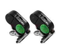 Bomefoi Allarme Morso Pesce, Allarme Elettronico Morso Pesce con Segnale Sonoro e Luminoso, 2 Pezzi Attrezzatura Sensibile Regolabile per Fiumi Laghi Stagni Torrenti Bacini Acque Dolci