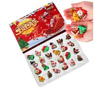 Bomefoi Calendario Del Conto Alla Rovescia Delle Feste | 24 Giorni Pendente Collezionabile - Giocattoli Per Il Conto Alla Rovescia Di Natale | Per Salotto Camera Da Scuola Festa Celebrazione Invernale