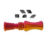 Bomefoi Duck Calls for Hunting | Chiamate da caccia con uccelli acquatici stampate in 3D, fischietto portatile realistico con 5 chip sonori sostituibili, strumento di allenamento all'aperto per adulti