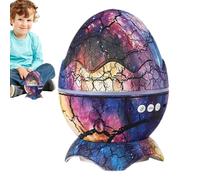 Bomefoi Proiettore di luce a dino, proiettore musicale con telecomando, proiettore a stella senza fili, luce notturna con timer per bambini, decorazione per la casa