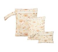 Bomefoi Set di 3 sacchetti impermeabili per pannolini, per bambini e adulti, per campeggio, piscina, viaggi, escursioni, vacanze