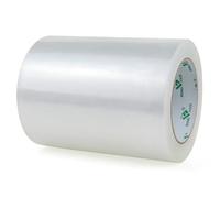 BOMEI PACK Nastro adesivo per pacchetti, 150 mm x 100 m, materiale di imballaggio per pacchetti e cartone, con elevata forza adesiva di qualità professionale