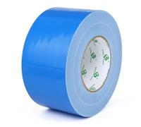 BOMEI PACK Nastro adesivo telato blu Heavy Duty Duct Tape 75 mm x 50 m per lavori di riparazione, fissaggio, sigillatura, etichettatura e ristrutturazione
